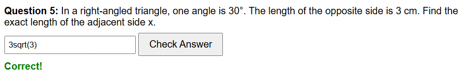 Non-calculator trigonometry worksheet