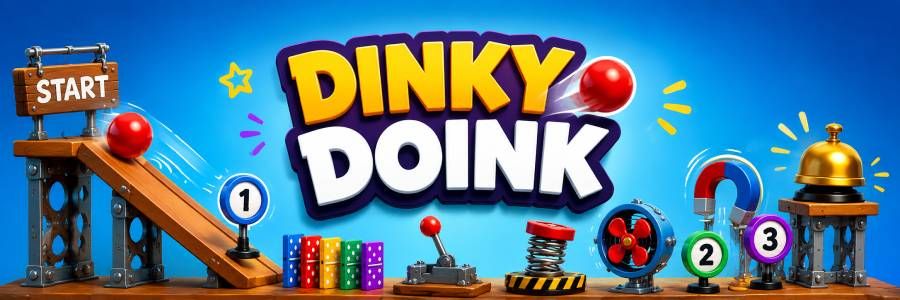 Dinky Doink – A Rube Goldberg Maths Puzzle Game