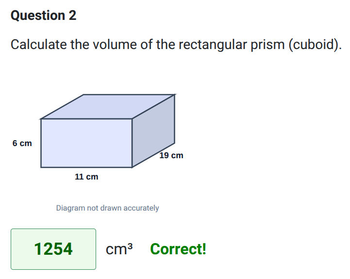 Volume of a prism worksheet