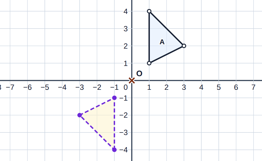 Negative enlargements worksheet