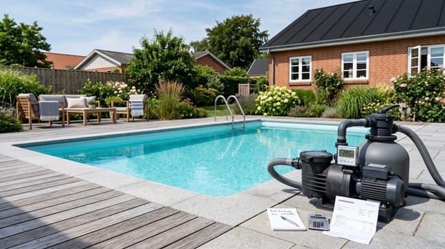 Hvad koster en poolpumpe i strøm?