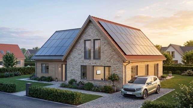 Solceller på øst/vest tag: Kan det betale sig?