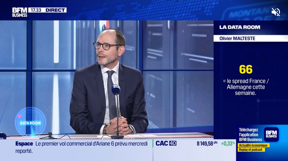 [La Data Room] Découvrez le passage d'Olivier Malteste sur BFM Business image de l'article
