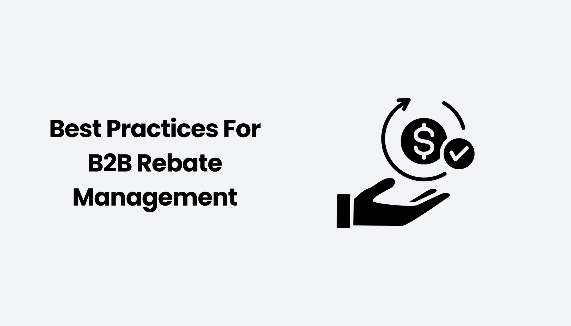 Best Practices For B2B Rebate Management