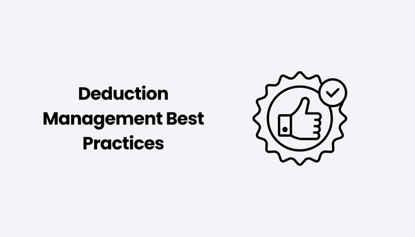 Deduction Management Best Practices