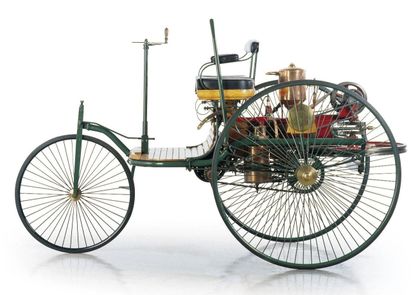 Karl Benz and the world's first car patent