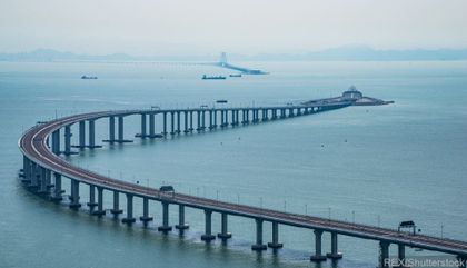 Hong Kong-Zhuhai-Macau Bridge - the world's longest
