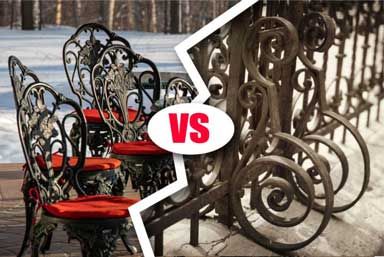 Wrought iron vs cast iron: A comparative analysis