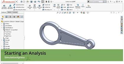 How to Get Started with SolidWorks SimulationXpress