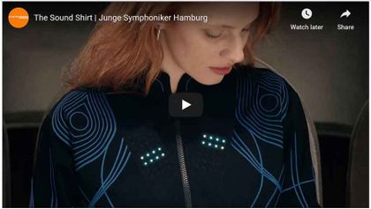 Video of the Day: Sound Shirt for Deaf People