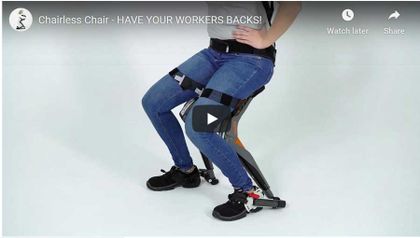 Video of the Day: Noonee Chairless Chair