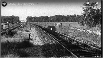 Video of the Day: Schienenzeppelin Train