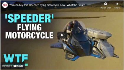 Video of the Day: Flying Motorbike