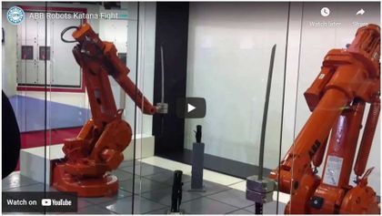 Video of the Day: Robot Sword Fight