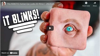 Video of the Day: Freaky Super Realistic Robotic Human Eye