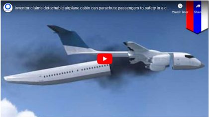 Video of the Day: Detachable Airplane Cabin
