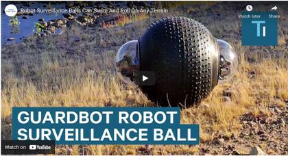 Video of the Day: GuardBot surveillance robot