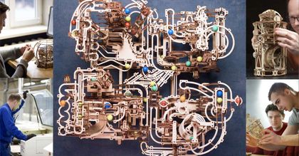 Wooden 3D Puzzles: Designed, Engineered and Manufactured in Ukraine by Ugears