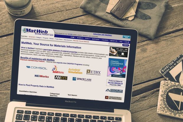MatWeb - Top 6 Alternative Websites