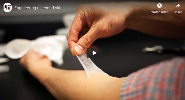 Video of the Day: “Second skin” polymer material developed at MIT