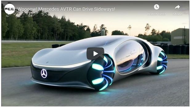 Video of the Day: Mercedes Drives Sidewards
