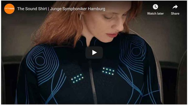 Video of the Day: Sound Shirt for Deaf People