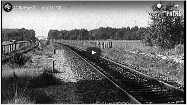 Video of the Day: Schienenzeppelin Train