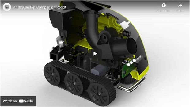 Video of the Day: Pet Companion Robot