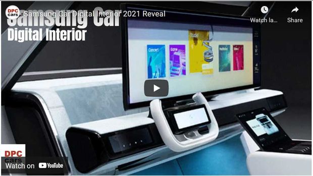 Video of the Day: Samsung Car Digital Interior
