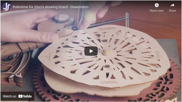 Video of the Day: Leonardo da Vinci’s Drawmaton