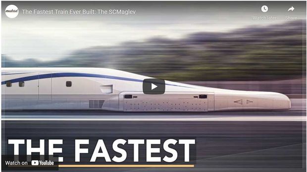 Video of the Day: Fastest Train Ever Built