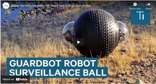 Video of the Day: GuardBot surveillance robot