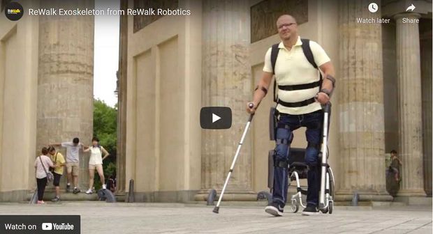 Video of the Day: ReWalk Exoskeleton