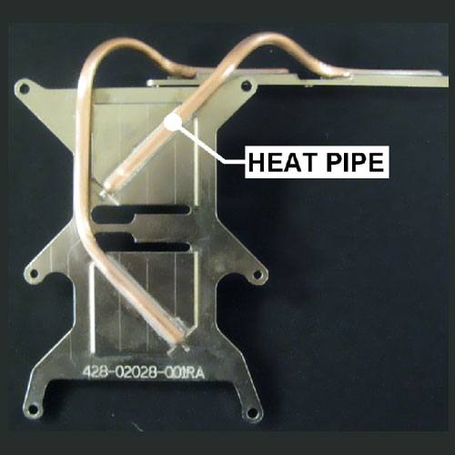spot cooling heatpipe