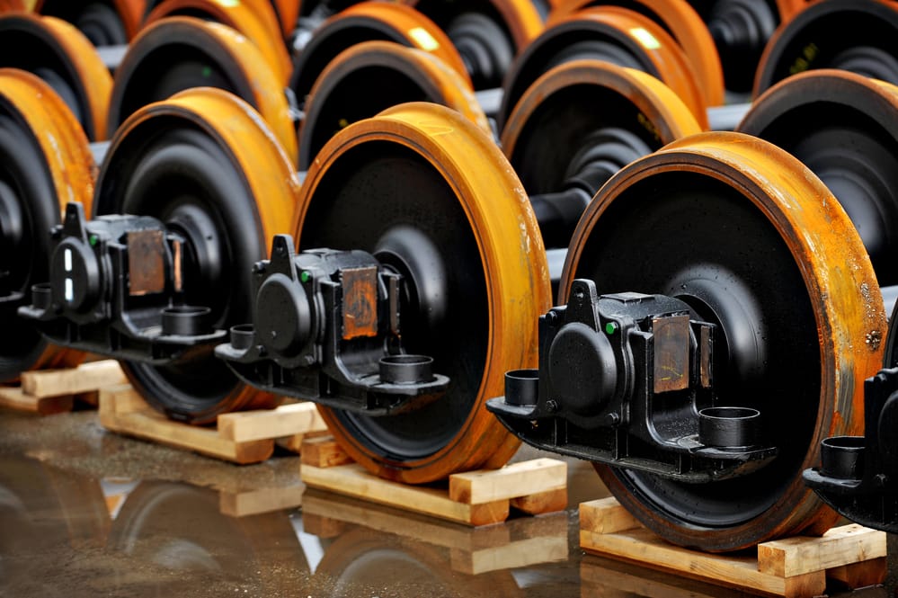 centrifugal casting - train wheels