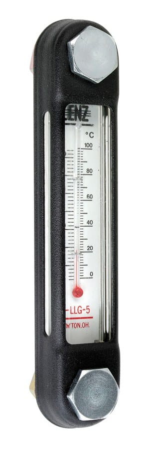 Hydraulic fluid level indicator