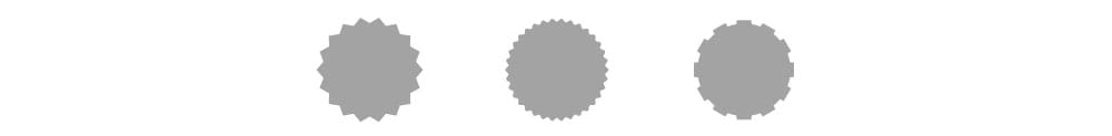 Common external forms produced by rotary broaching