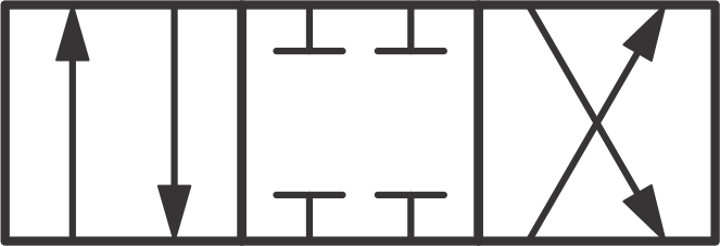 hydraulic symbols - hydraulic direction control valve