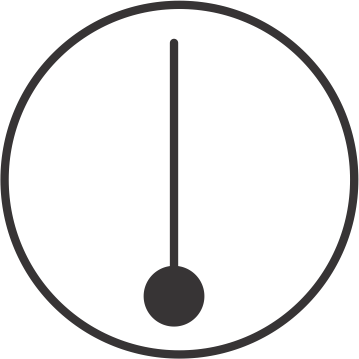 hydraulic symbols - temperature indicator