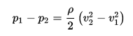 Bernoulli’s equation