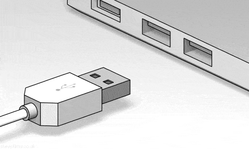 Reversible USB