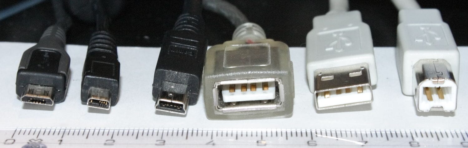 USBs come in a wide variety of shapes and sizes