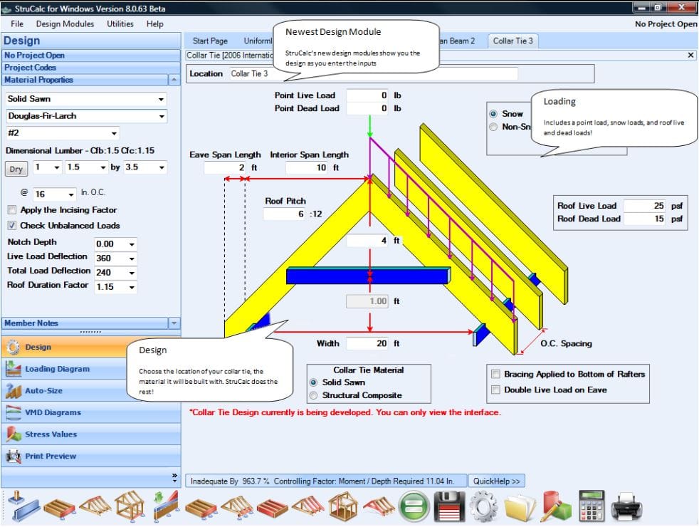 StruCalc screenshot