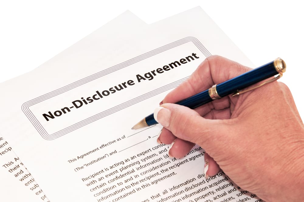 Mechanical Design Models and confidentiality non disclosure agreement