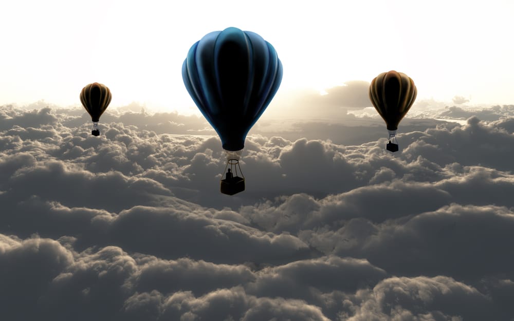 buoyancy hot air balloon