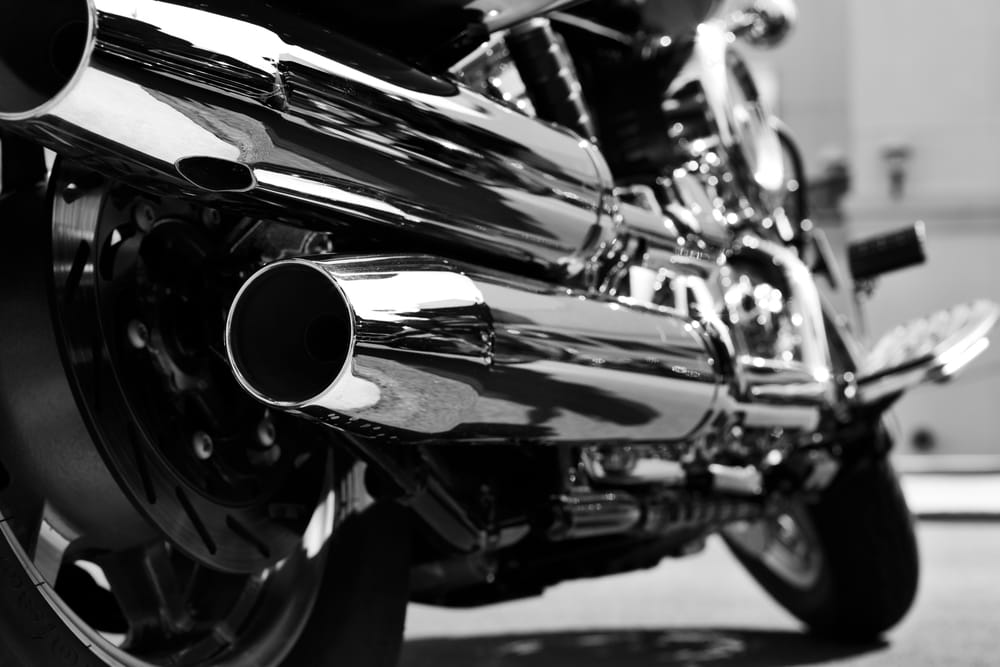 Chrome plating - motorcycle parts