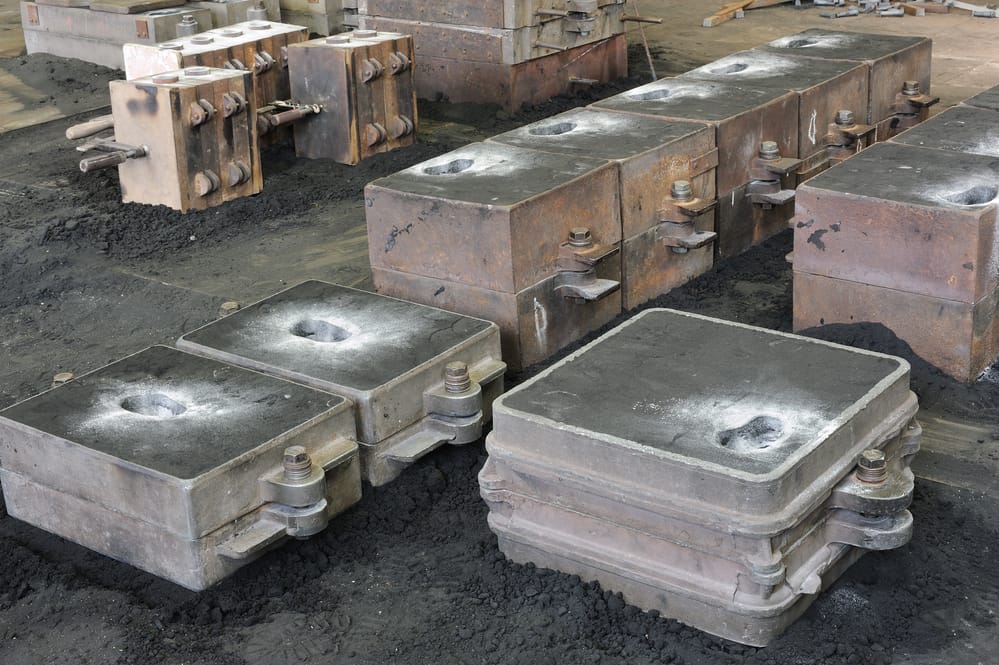 sand casting of 772 aluminium alloy