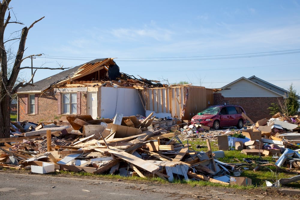 tornado shelter aftermath