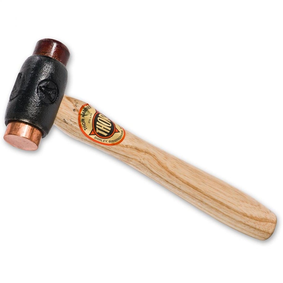 Copper and Hide hammers - types of hammers