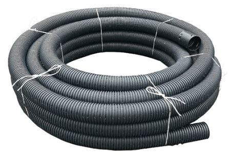 french drain perforated pipe